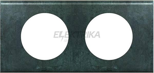 Рамка, програма Celiane, 2 поста, патина мідь