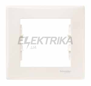Рамка 1-постова Schneider Electric Sedna слонова кістка (SDN5800123)