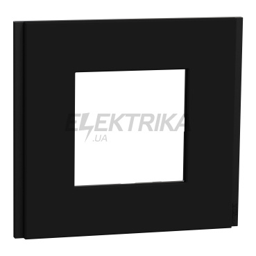 Рамка 1-постова Unica Deco Material, каучук(NU600272)