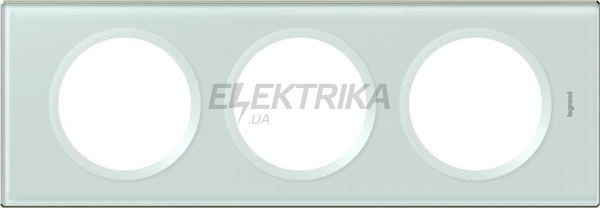 Рамка, програма Celiane, 3 поста, смальта графіт