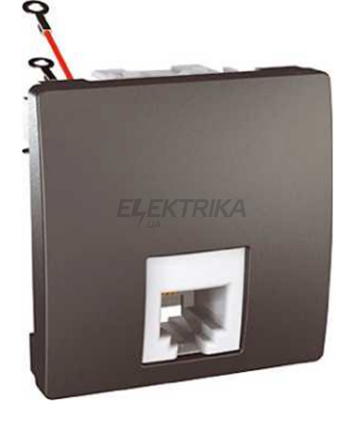 Телефонна розетка RJ11, 2М, RJ11, 4 контакти