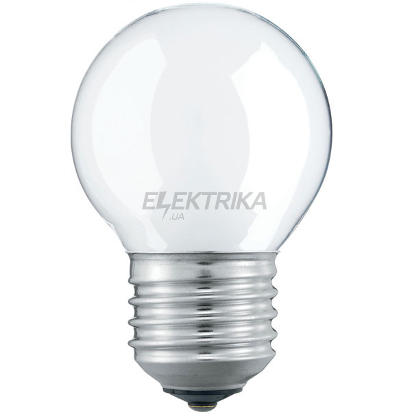 Лампа розжарювання Stan 60W E27 230V P45 FR 1CT/10X10F