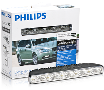 Автомобільна лампа DRL Strip 12810 WLED 12В 12В 34Вт(довжина лампи 181 мм) Kit
