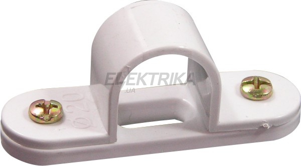 N-подібна кліпса e.pipe.n.clip.stand.20 для труб d20мм