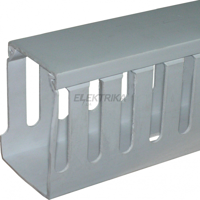 Короб пластиковий перфорований e.trunking.perf.stand.80.50, 80х50мм, 2м