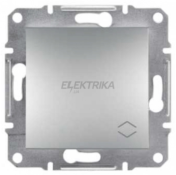 Перемикач прохідний одноклавішний Schneider Electric Asfora самозатискний алюміній (EPH0400161)