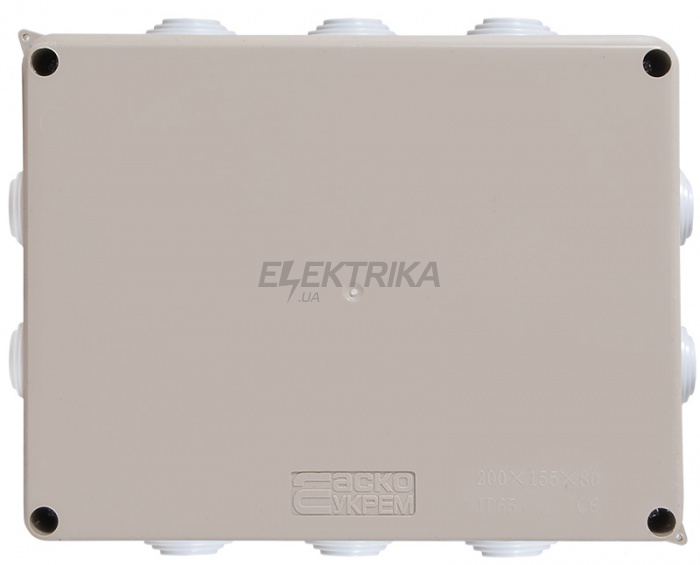 Коробка розподільна АСКО-УКРЕМ РК 200*155*80 (A0150170007)