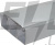 Короб пластиковий з перегородкою e.trunking.twoclapb.02.stand.100.50, 100х50мм, 2м