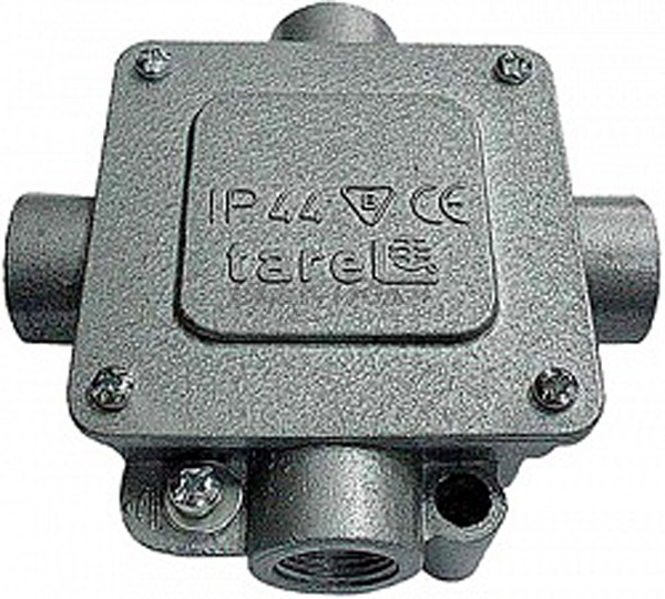 Коробка монтажна металева Р16/4, IP 44, 400 B, 5x4