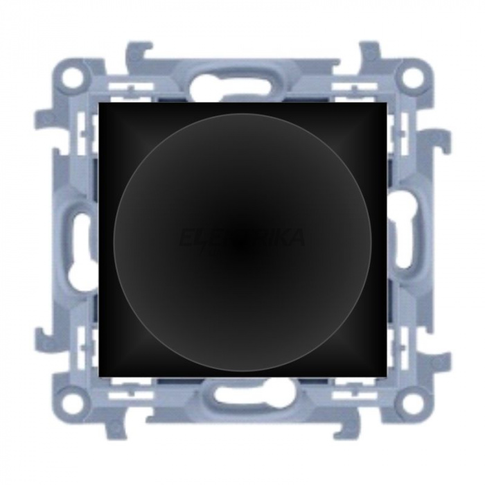 Світлорегулятор SIMON10 для LED 250Вт, чорний (CS9LA.01/49)