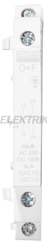 Додатковий контакт АСКО-УКРЕМ для MK-N O+F 2NO (A0040030040)