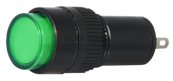 Сигнальна арматура АСКО-УКРЕМ AD22E-12DS 220V АC зелений (A0140030190)