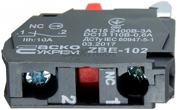 ZBE-102 N/C Контакт постів XAL-D