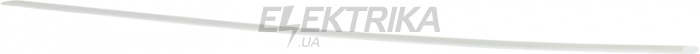 Термозбіжна трубка АСКО-УКРЕМ Ø 1,5/0,75 (1м) білий (A0150040216)