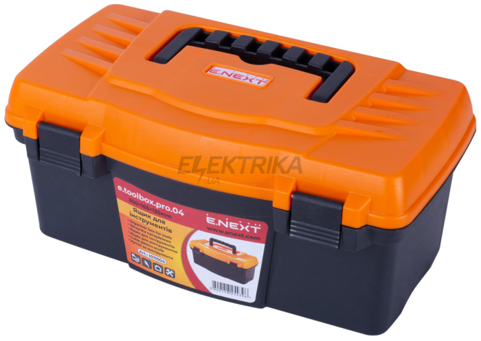 Ящик для інструментів, e.toolbox.pro.04, 13" 300x165x135мм (t011004)