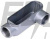 З'єднувач ревізійний Г-подібний e.industrial.pipe.db.revise.elbow.1" для труб 1"