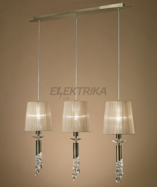 Світильник підвісний Mantra TIFFANY ANTIQUE BRASS 3875