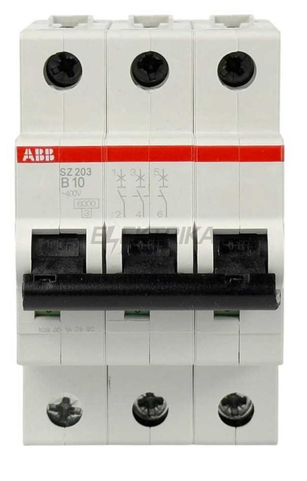 Автоматичний вимикач ABB SZ203-B10 (2CDS253025R0105)
