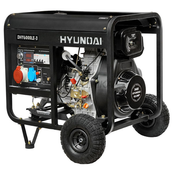 Генератор дизельний PROFESSIONAL DHY 6000LE-3