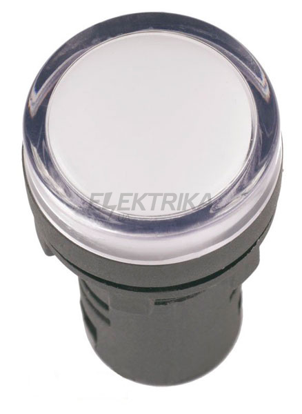 Індикатор AD-22DS LED-матриця d22мм білий 110В AC/DC