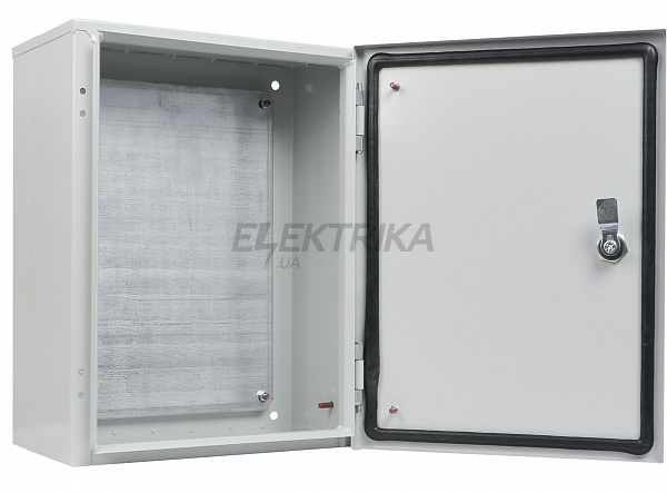 Корпус з монтажною панеллю металевий 40*30*25, IP54, серії UBox (A0260020038)