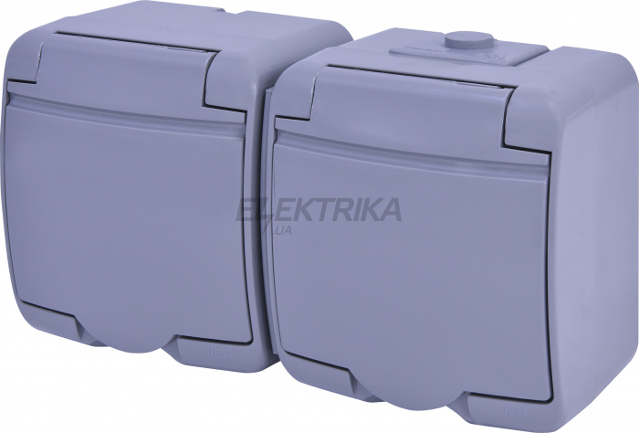 Розетка ETI RHE-2s-SR 004668072