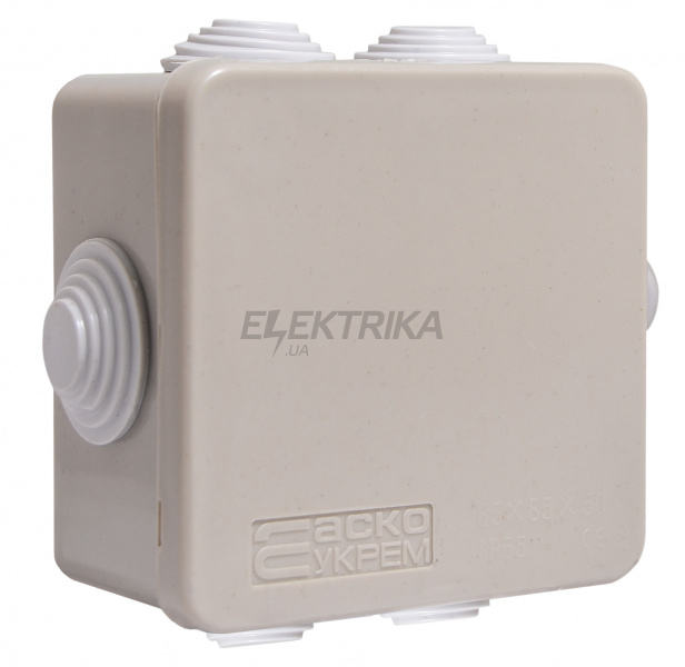 Коробка розподільна АСКО-УКРЕМ РК 85*85*50 (A0150170006)