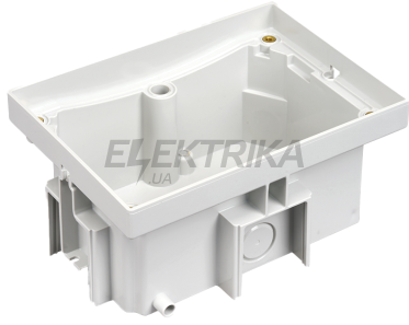 Підлогова коробка, сірий, IP66, IK08, 2,5×K45, для наливних підлог (KGT200/72)