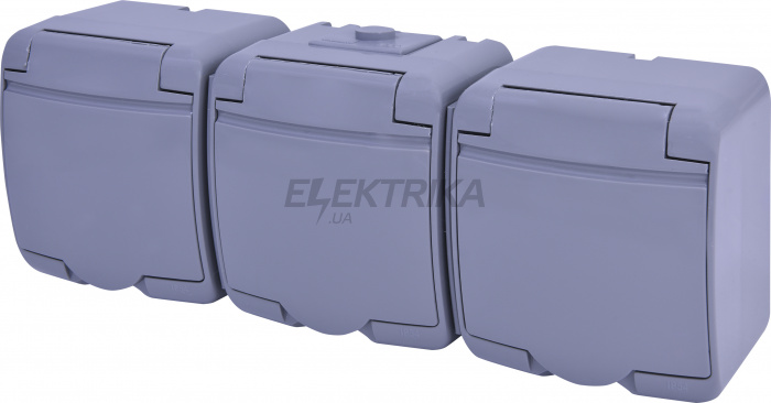 Розетка ETI RHE-3s-SR 004668074