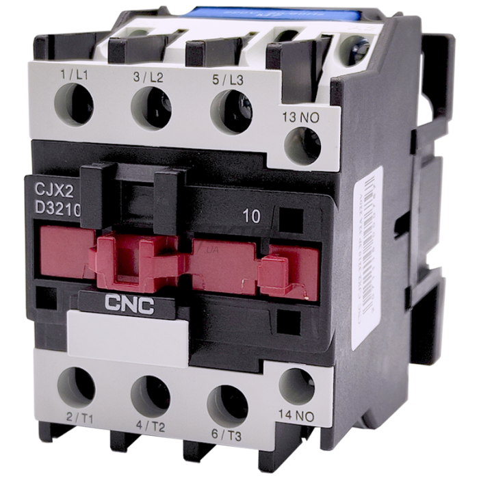 Електромагнітний контактор CNC CJX2-3210 15кВт 1NO 220В 32А (Б00029060)