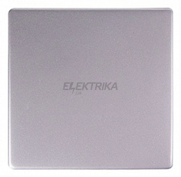 Клавіша e.lux.11011L.pn.aluminium одинарна "алюміній"