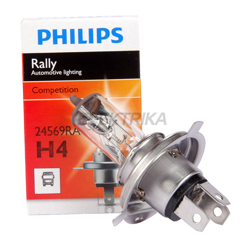 Автомобільна лампа H4 24В 100/90Вт P43T-38 RALLY