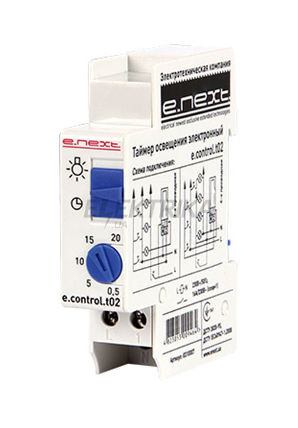 Таймер освітлення електронний e.control.t02