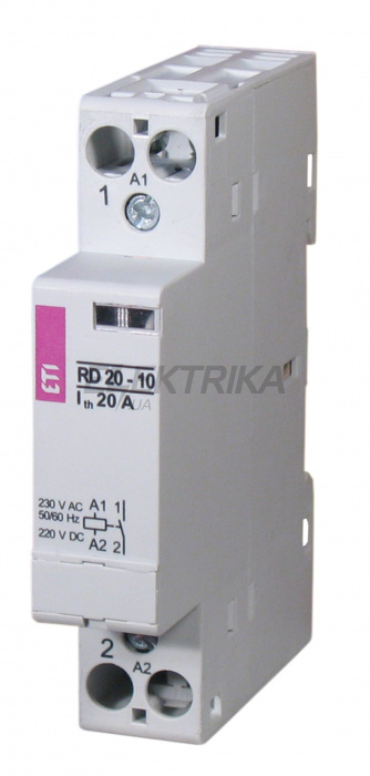 Модульний контактор ETI RBS420-30-230V AC 002464130