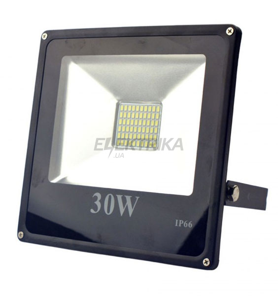 Прожектор світлодіодний FLS-30 30W 6500K 220V Чорний