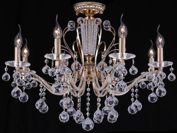 Люстра Maytoni DIA130-08-G Diamant Cristal Marlin