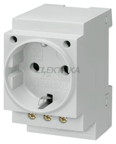 Розетка SIEMENS 2-ПОЛ. ВСТР.С З/К 16A 230В