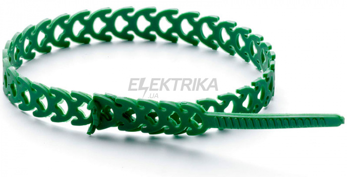Стяжка кабельна Schneider Electric Rapstrap 10х300 мм (24 шт) зелений (IMT38072)