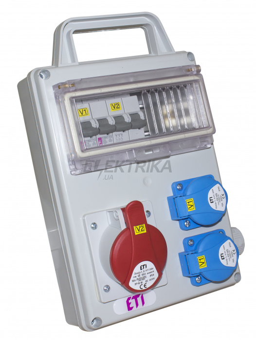 Розетка промислова ETI EDS8H 6-2/0-5 16 004483282
