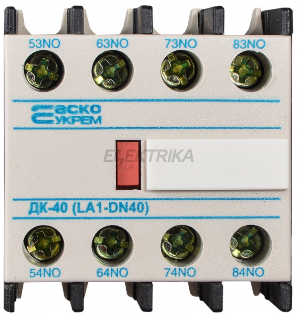 Додаткові контакти АСКО-УКРЕМ ДК-40 (LA1-D40) (A0040050014)