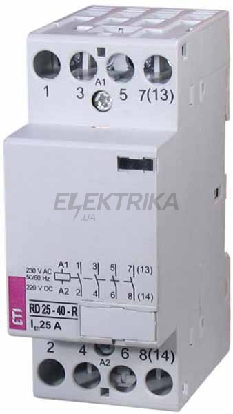 Контактор модульний RD 25-04 230V