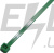 Кабельна стяжка e.ct.stand.300.8.green (100шт), зелена