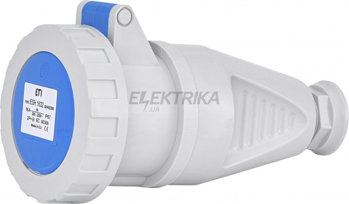Розетка промислова ETI ESH 1632 004482006