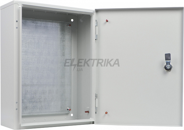 Корпус з монтажною панеллю металевий 40*30*20, IP31, серії UBox (A0260020004)