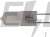 Лампа галогенна e.halogen.jc.g6.35.12.50.frost матова, патрон G6.35, 12V, 50W