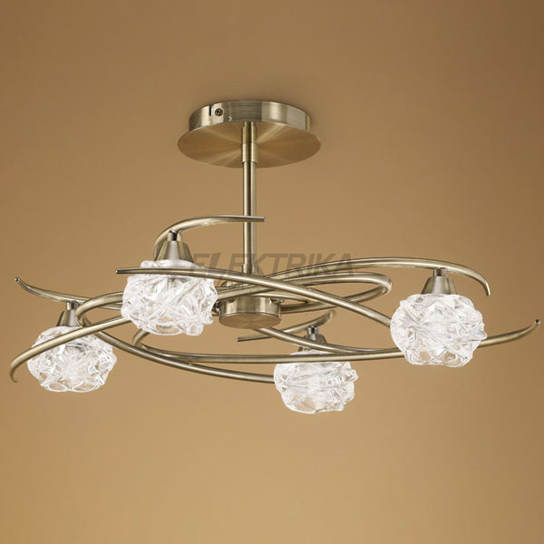 Люстра Mantra MAREMAGNUM ANTIQUE BRASS 4073