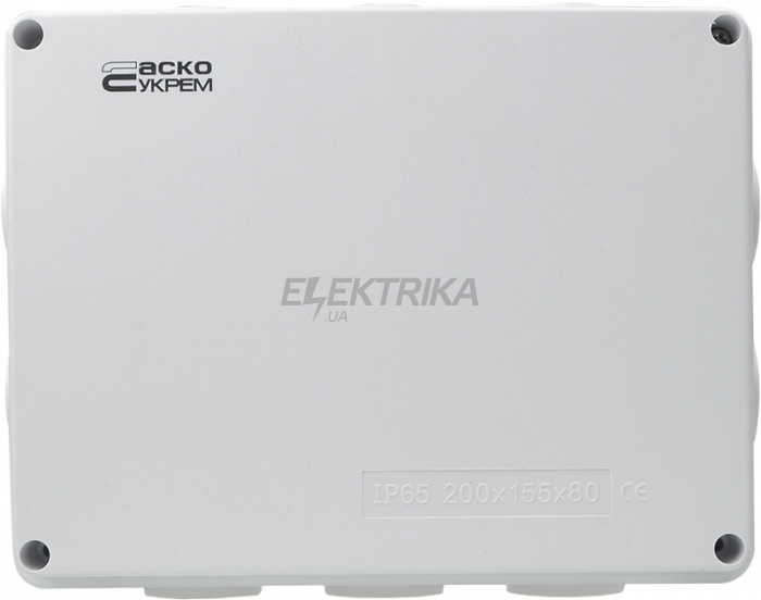 Коробка розподільна АСКО-УКРЕМ РК 200*155*80 (TY-RA) (A0150170022)