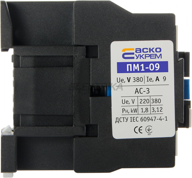 Пускач АСКО-УКРЕМ ПМ 1-09-10 Q7 380B (LC1-D0910) (A0040010073)