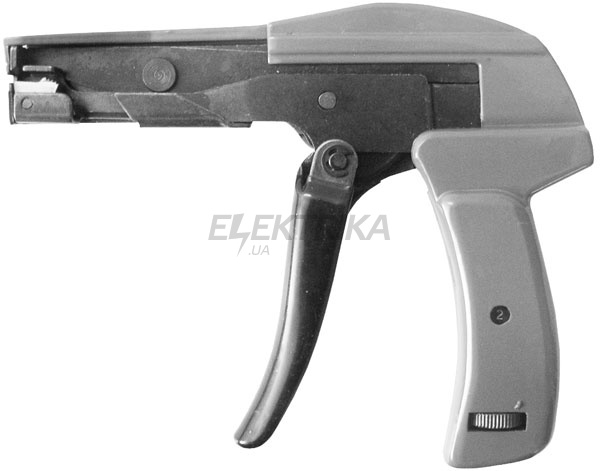 Інструмент e.tool.tie.hs.600.a.350 для затягування хомутів довжиною 50-350мм, шириною 2,4-4,8мм