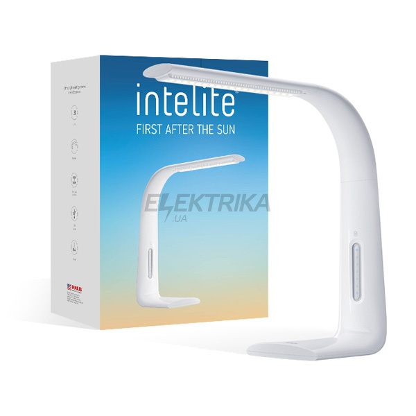 Настільний світильник Intelite Desklamp 7W white (DL1-7W-WT)